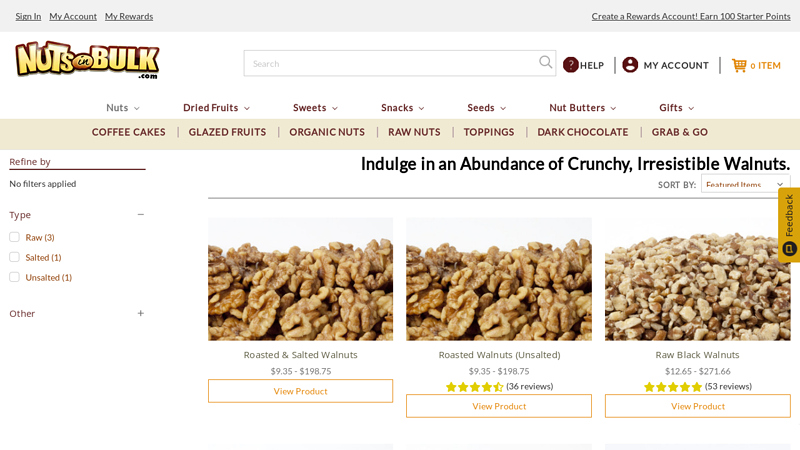 Indulge in an Abundance of Crunchy, Irresistible Walnuts.