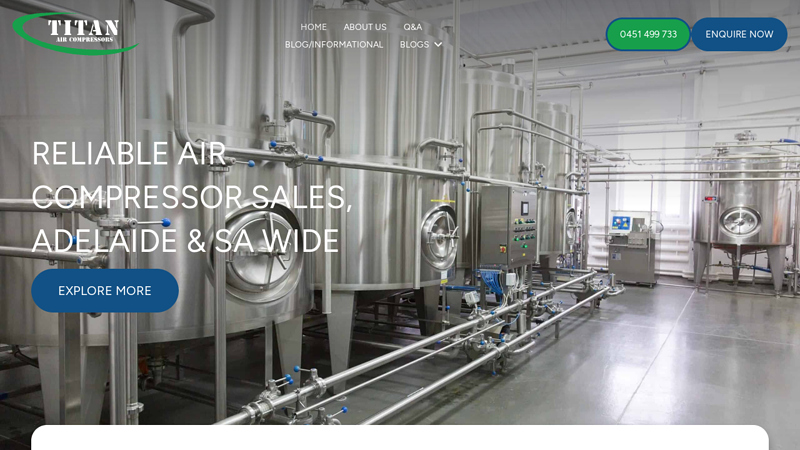 Industrial Air Compressors For Sale