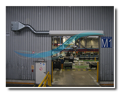Industrial Air Curtains