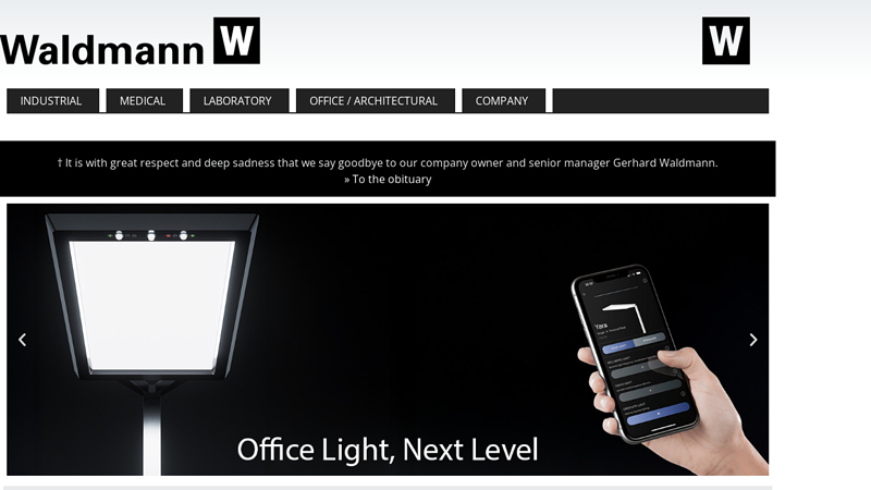 Industrial, Architectural and Medical Lighting by Waldmann Lighting