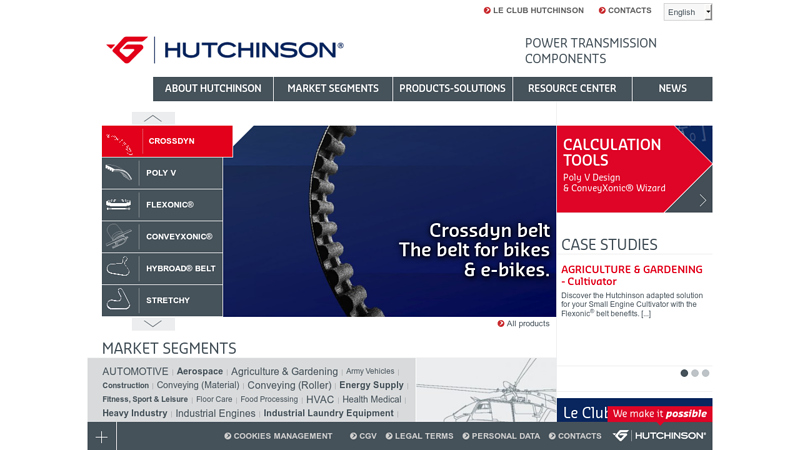 Industrial belt manufacturer