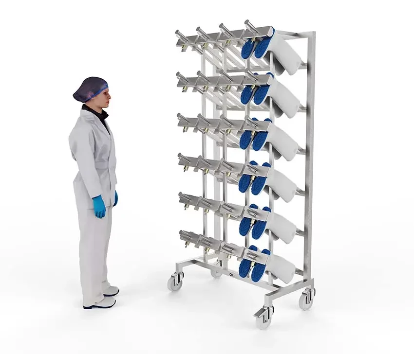 Industrial Boot Rack