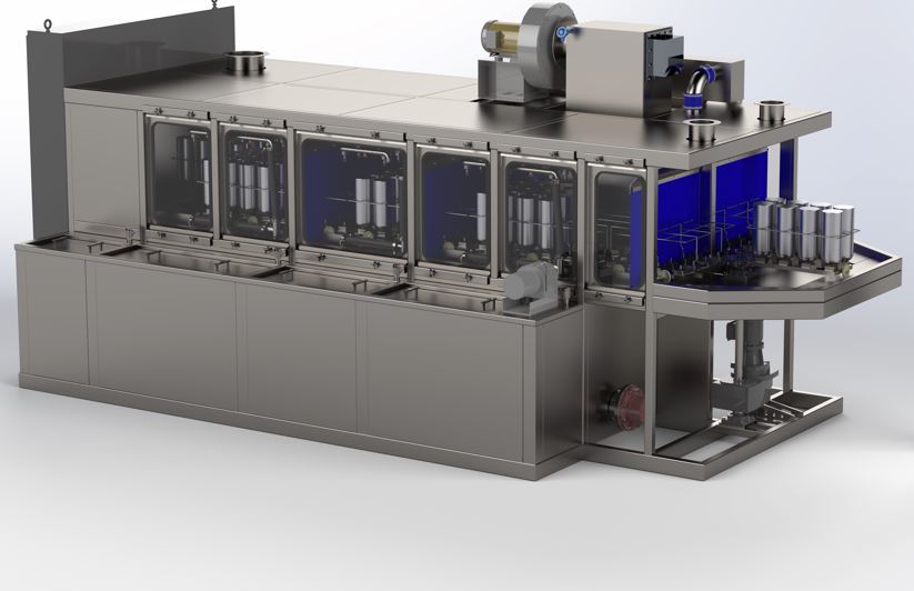 Industrial bottle washing machines for optimal cleanliness