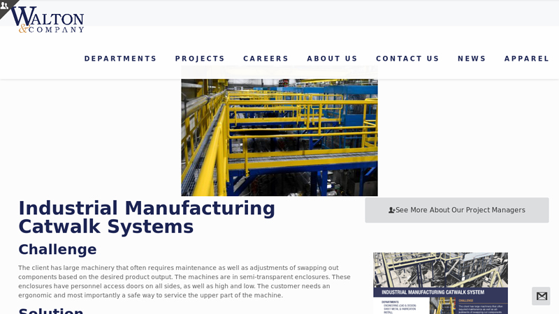 Industrial Catwalk Systems