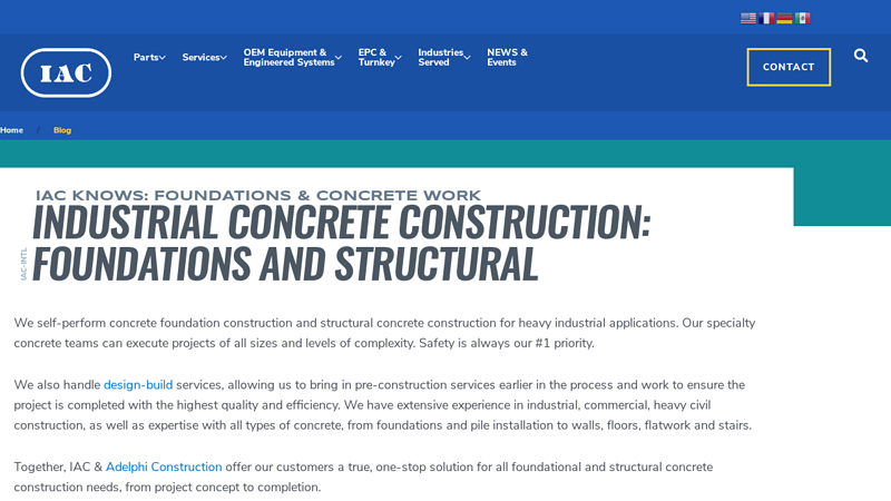 Industrial Concrete Construction