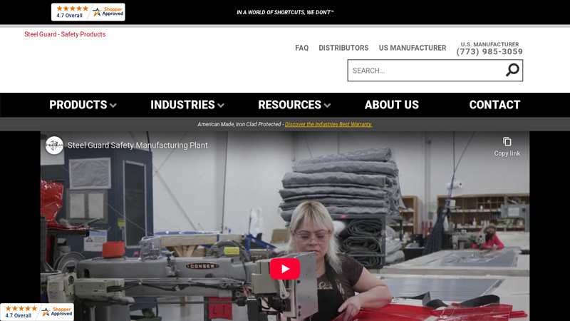 Industrial Curtain Wall Dividers