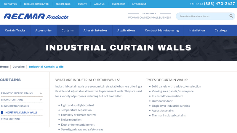 Industrial Curtains Walls