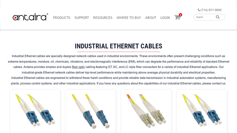 Industrial Ethernet Cables