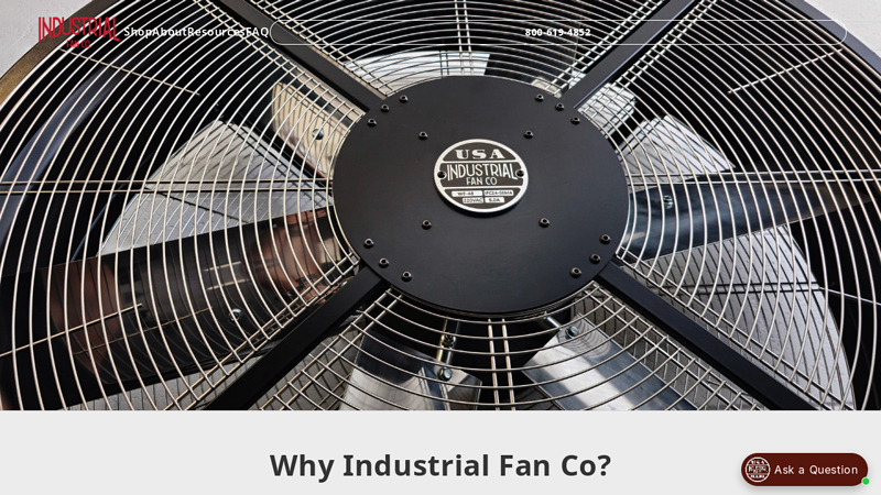 Industrial Fan Co: USA Made Industrial HVLS & Floor Fans