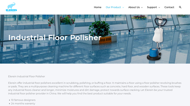 Industrial Floor Polisher Manufacturer
