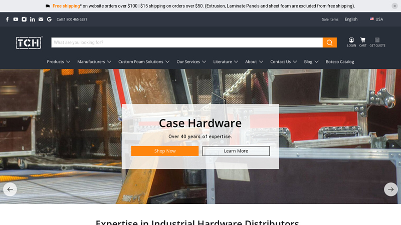 Industrial Hardware Distributors & Suppliers