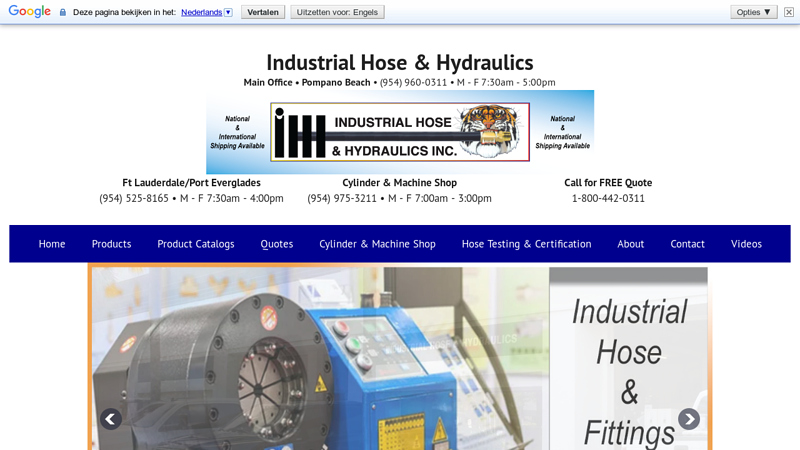 Industrial Hose and Hydraulics