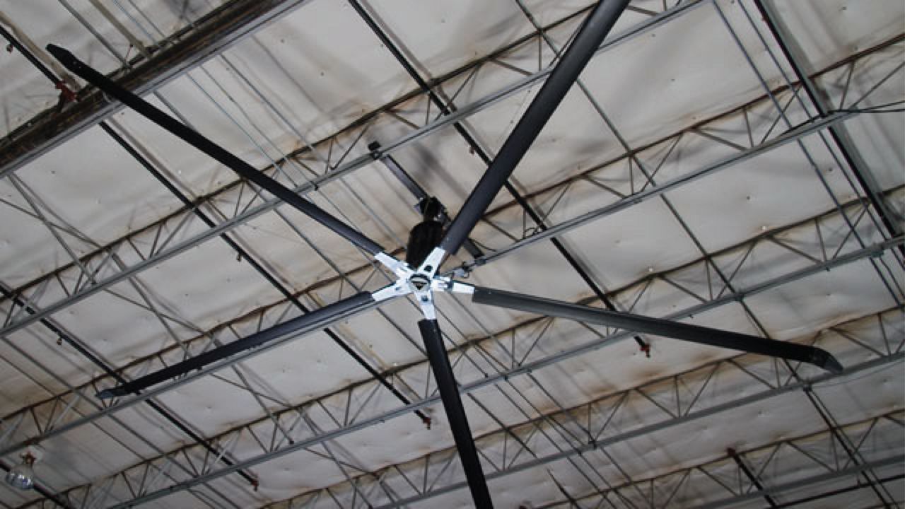Industrial HVLS Fans - Kelley
