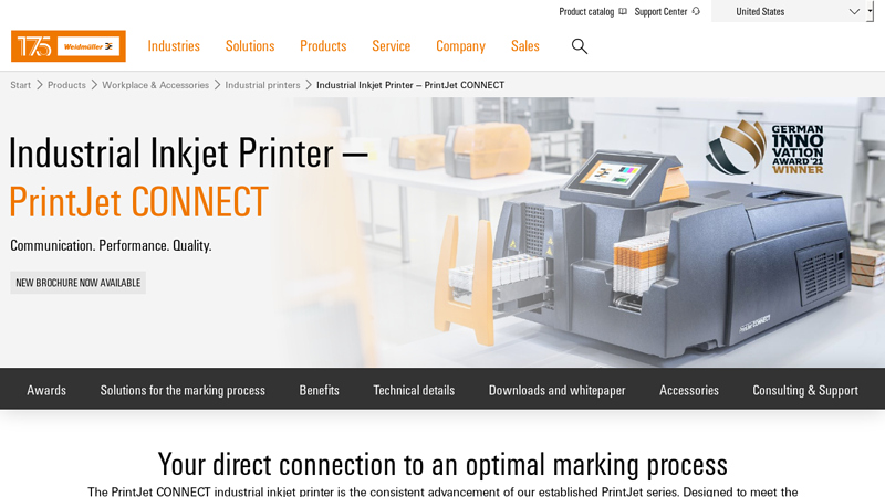Industrial Inkjet Printer – PrintJet CONNECT