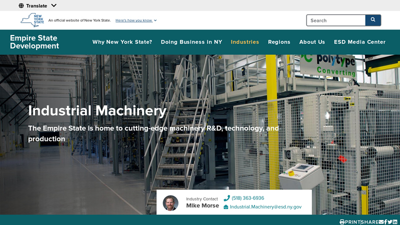 Industrial Machinery and Systems