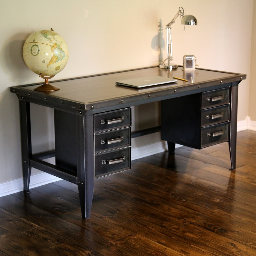 Industrial Metal Desk With Drawers industry insight