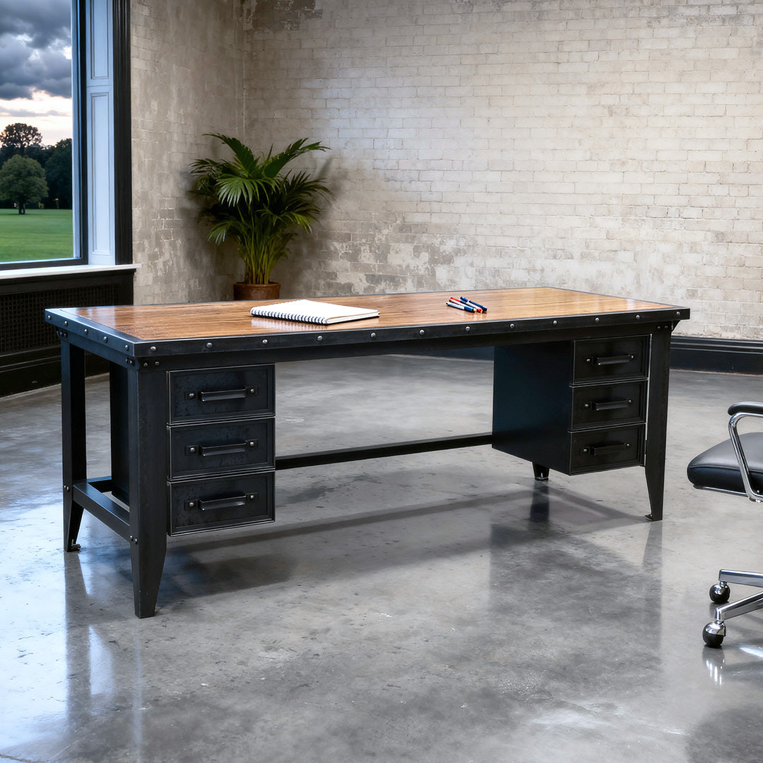 Industrial Metal Desk With Drawers industry insight