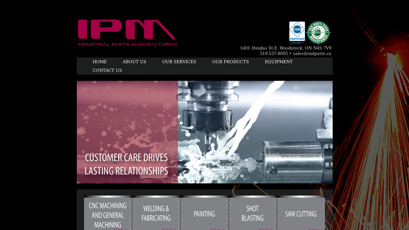 Industrial Parts Manufacturing