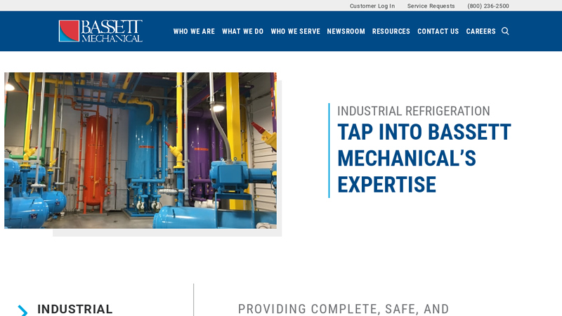 Industrial Refrigeration Services, Installation, and Contracting