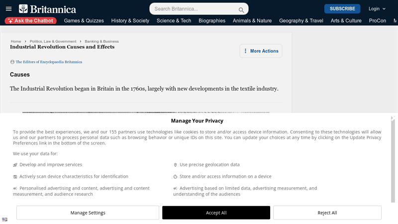 Industrial Revolution