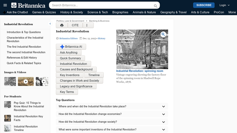 Industrial Revolution