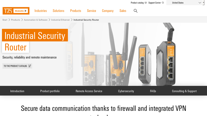 Industrial Security Router