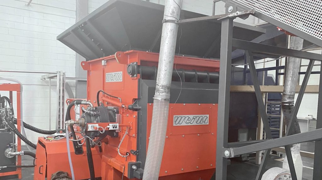 Industrial shredders & compressing technology by WEIMA