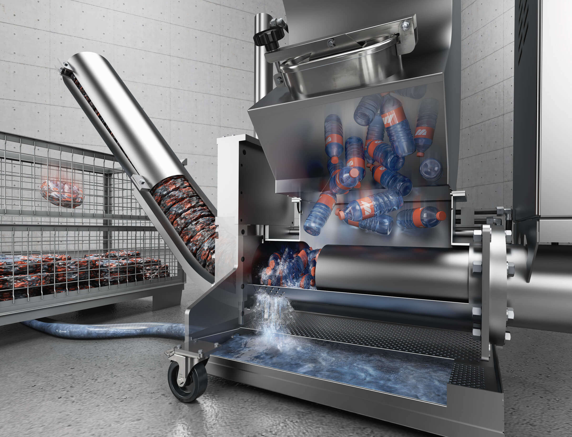 Industrial shredders & compressing technology by WEIMA