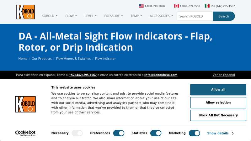 Industrial Sight Flow Indicators