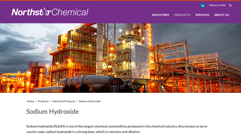 Industrial Sodium Hydroxide