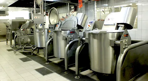 Industrial Steam Jacketed Kettles for Cook