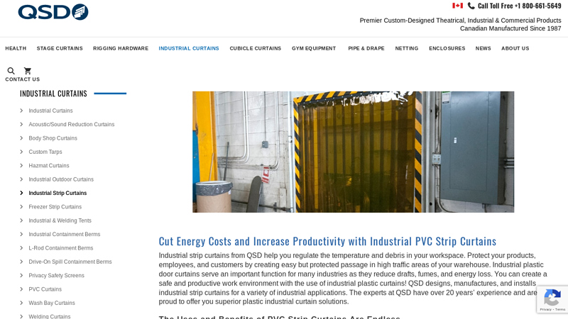 Industrial Strip Curtains