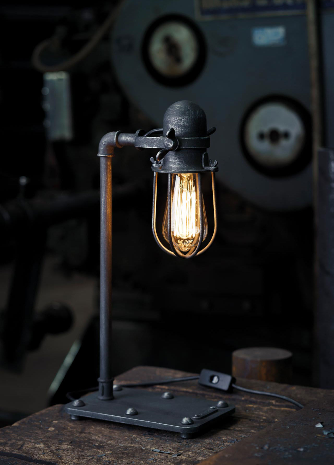 Industrial Table Lamps