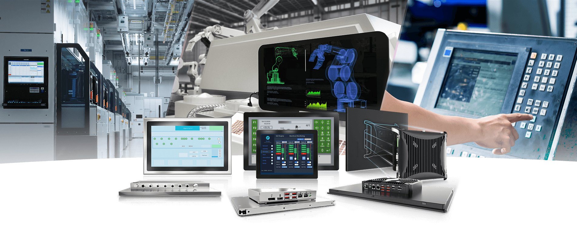 Industrial Touch Panel Pcs and Monitors