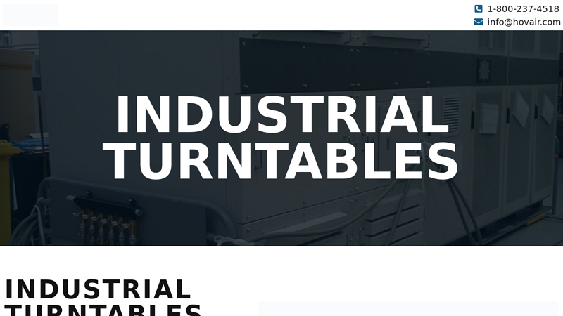 Industrial Turntables