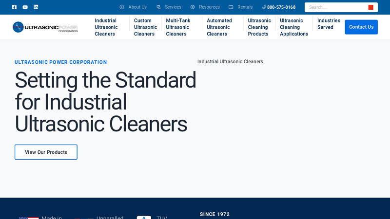 Industrial Ultrasonic Cleaner Manufacturer