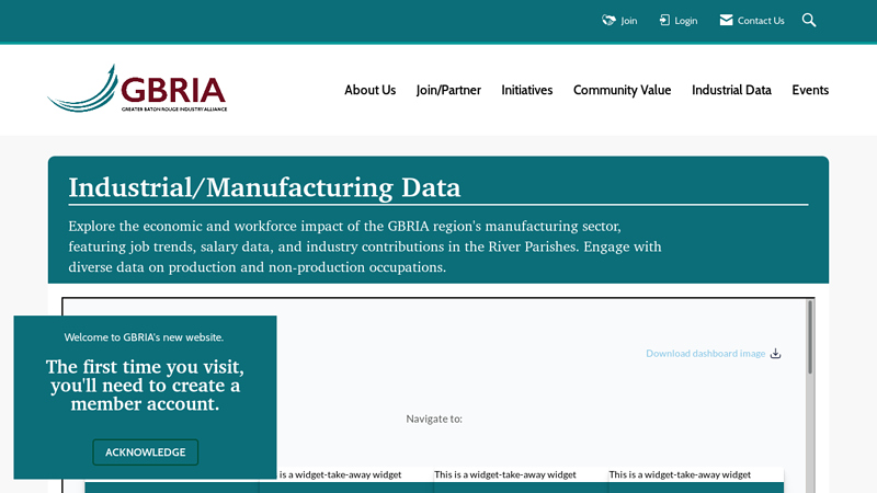 Industrial/Manufacturing Data