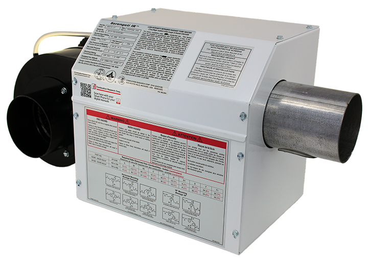 Infrared Radiant Heaters