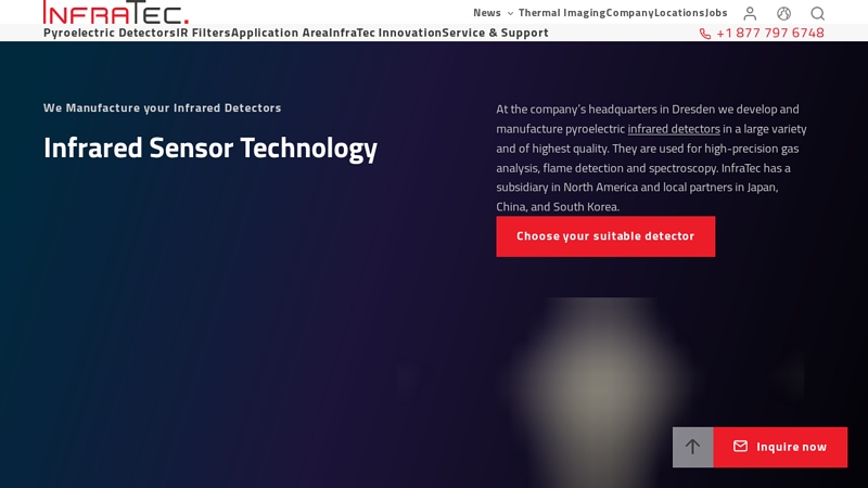 Infrared sensor technology - Infrared detectors