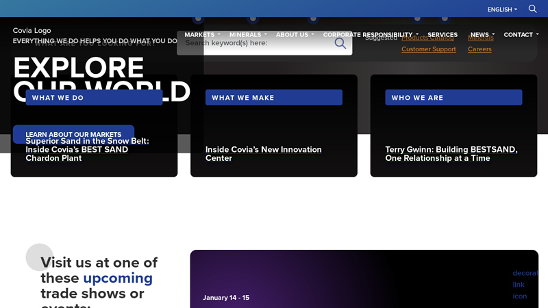 Innovative Mineral and Material Solutions