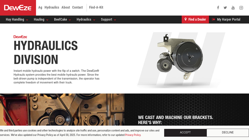 Instant mobile hydraulic power