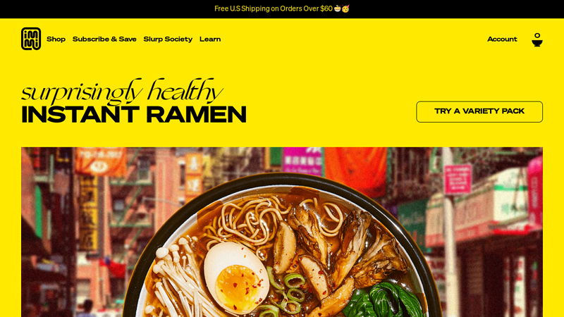 Instant Ramen Reinvented
