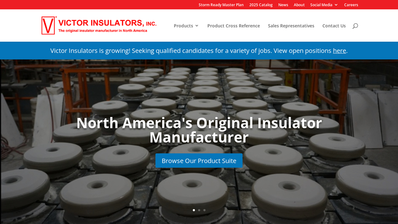 Insulators and technical services for electric, utility, OEM customers