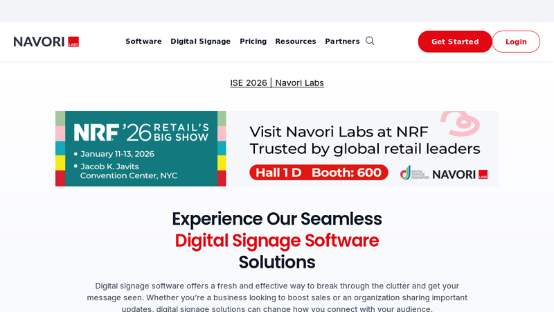 Interactive Digital Signage Software Solutions