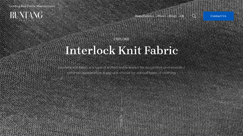Interlock Knit