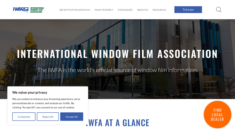 International Window Film Association  Page