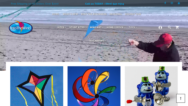 Into The Wind : Known and Flown for over 30 years