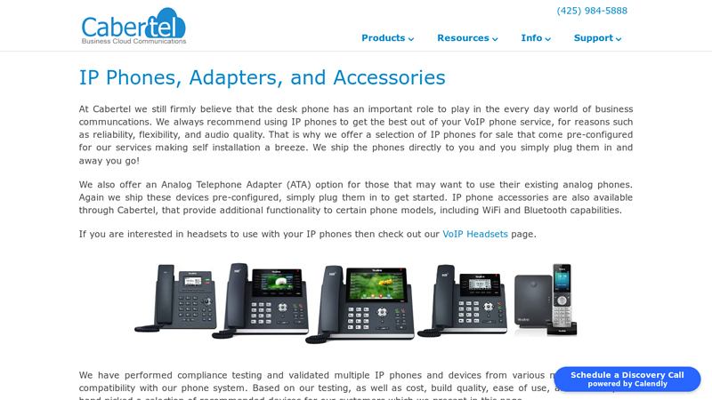 IP Phones, Adapters, and Accessories