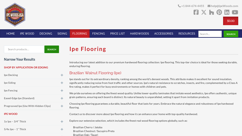 Ipe Flooring Wood