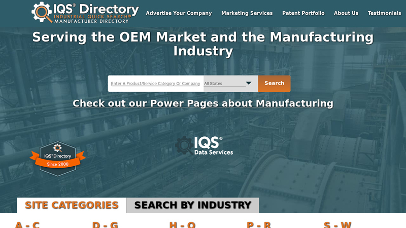 IQS Directory: OEM Manufacturers